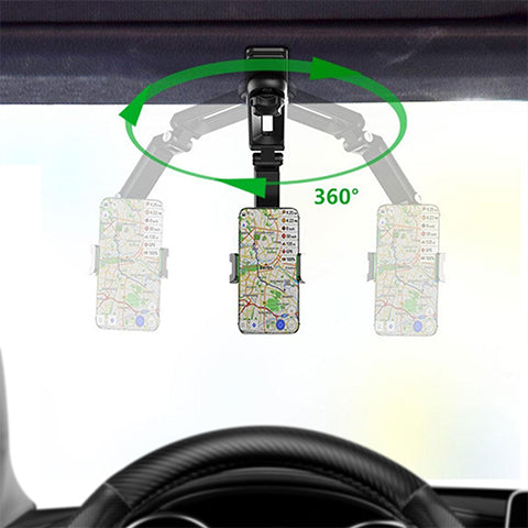 Handyhalterung Auto Drehbar und Ausziehbar für Sicheren Fahrkomfort 2