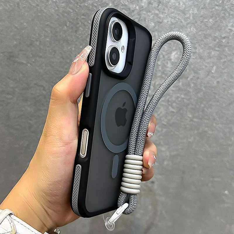 Handyhülle mit Lanyard für iPhone Pro Max Modernes Design 0