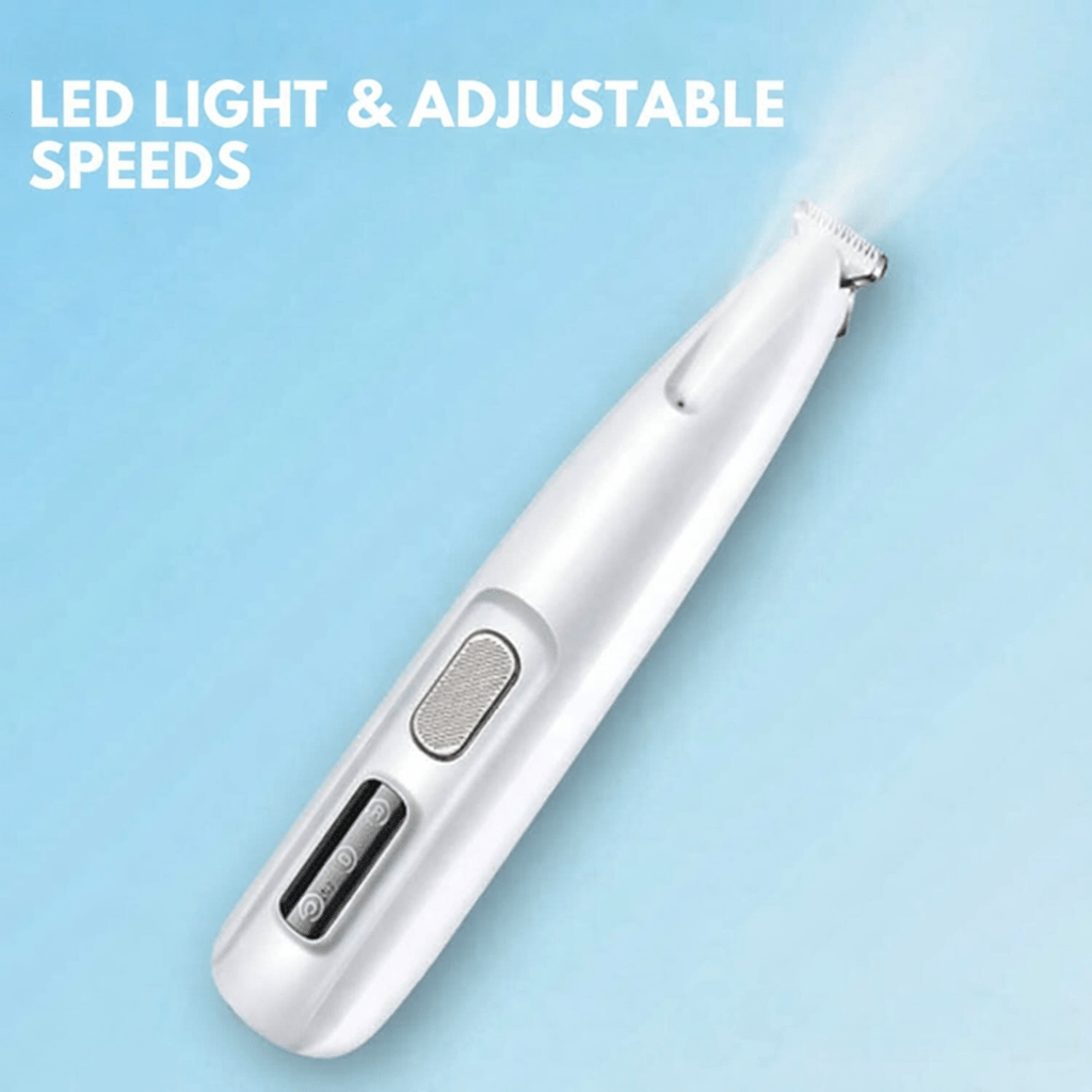 Haustier Trimmer für Empfindliche Bereiche Ergonomisch mit LED-Licht 4