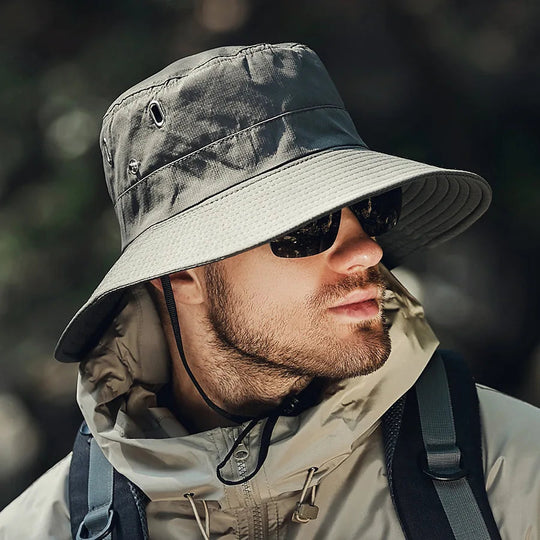 Herren Fischerhut Breiter Rand für Sommer Outdoor Aktivitäten 6