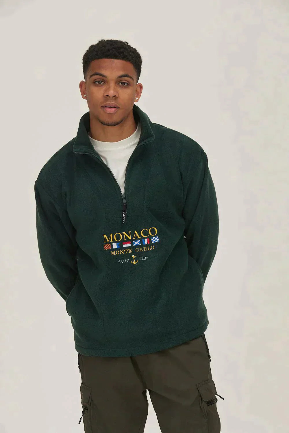 Herren Pullover mit Halbreißverschluss im Old Money Stil 7