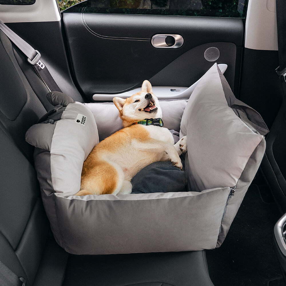 Hunde Auto-Bett Multifunktional für Komfort und Sicherheit 6