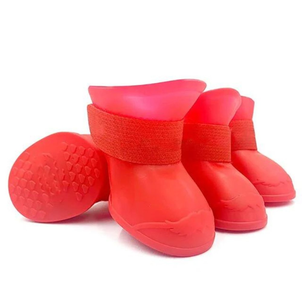 Hunde Stiefel Wasserdicht für Outdoor-Aktivitäten Anti-Rutsch Design 6