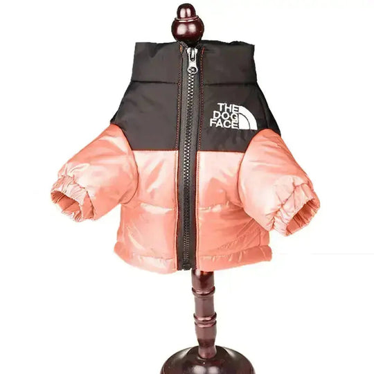 Hunde Winterjacke mit Kordelzug 5
