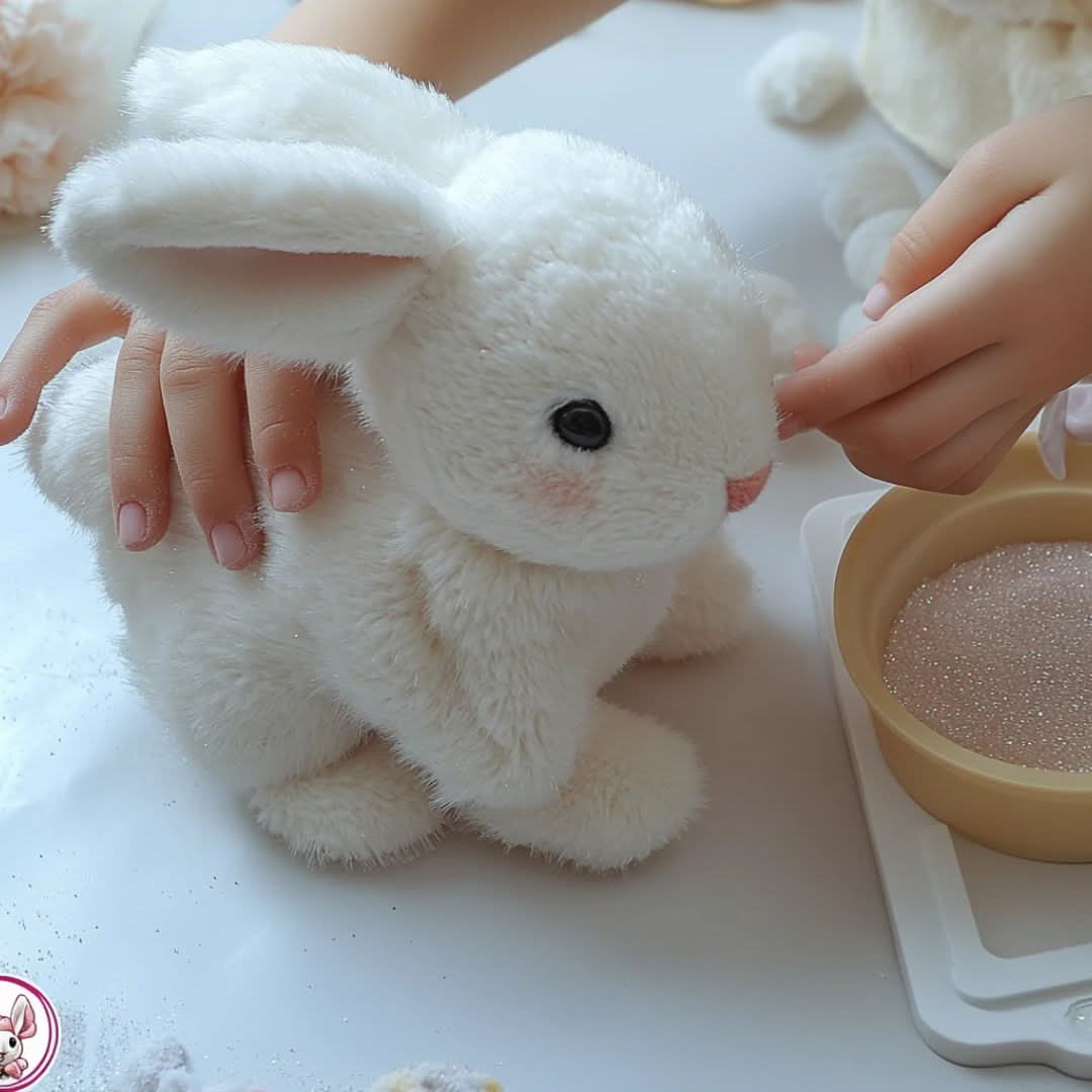 Interaktives Plüschspielzeug für Kinder – HoppiLoom Häschen 4