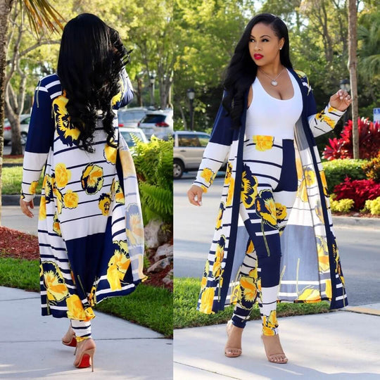 Kimono-Strickjacken-Set