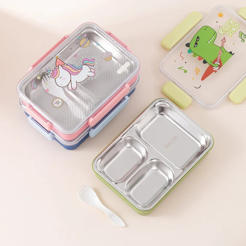 Kinder Lunchbox Mehrfachfächer Verspielt 0