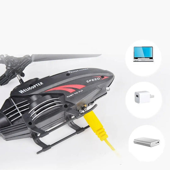 Kinder Mini Helikopter Einfach Zu Steuern für Anfänger Indoor Flugspaß 5