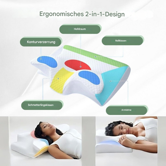 Kissen für besseren Schlaf mit ergonomischem Design 6