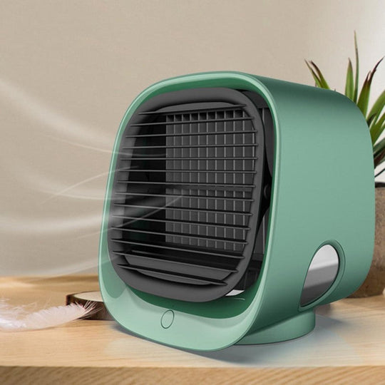 Kompakte Klimaanlage 2-in-1 für Wohnung und Büro mit Luftkühler und Luftbefeuchter 0