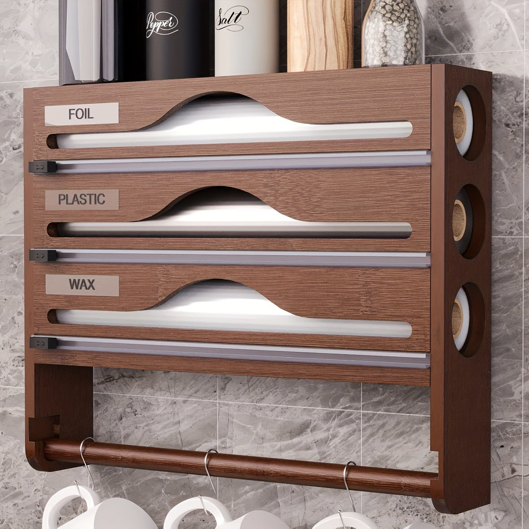 Küchenorganisator mit 3-teiligem Folienspender 6