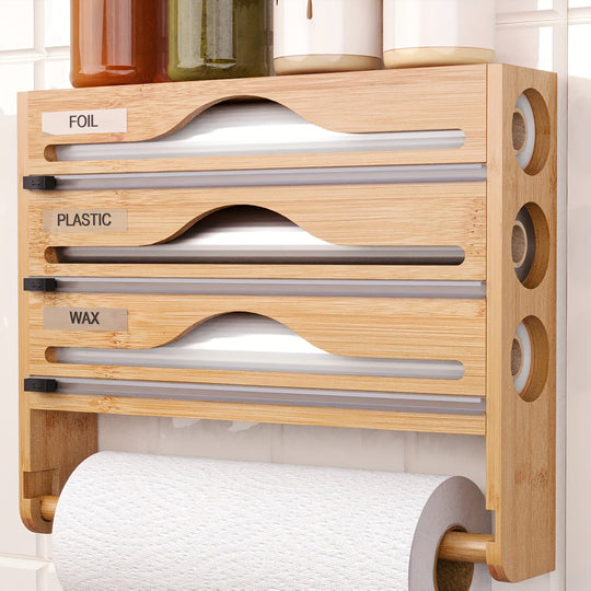Küchenorganisator mit 3-teiligem Folienspender 8