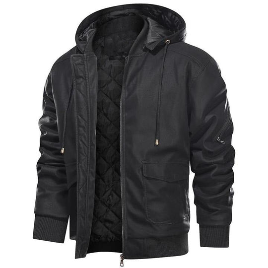 Kunstlederjacke