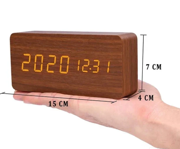LED-Uhr für Männer und Frauen mit modernem Design 10