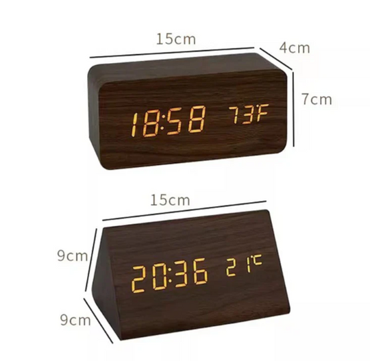 LED-Uhr für Männer und Frauen mit modernem Design 8
