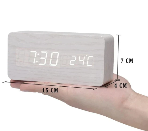 LED-Uhr für Männer und Frauen mit modernem Design 9
