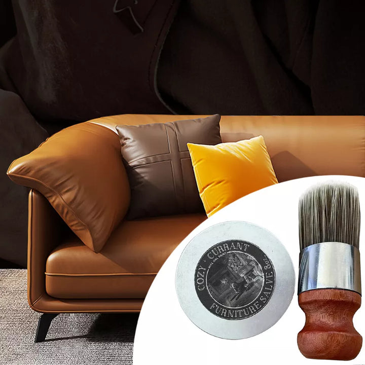 Lederpflege Creme für Möbel - Revitalisierende Pflege für Ledersofas und Oberflächen 1