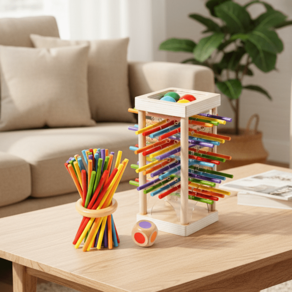 Lernspielzeug Zählstäbe Set für Kinder Ab 3 Jahre Spielzeug Für 3 Jährige Montessori 0