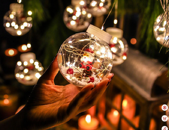 Lichterkette Weihnachtsbaum mit Fernbedienung - LED Lichterkette für Weihnachtsbeleuchtung Außen und Innen 6