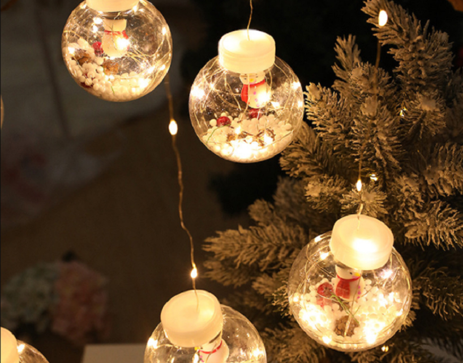 Lichterkette Weihnachtsbaum mit Fernbedienung - LED Lichterkette für Weihnachtsbeleuchtung Außen und Innen 7