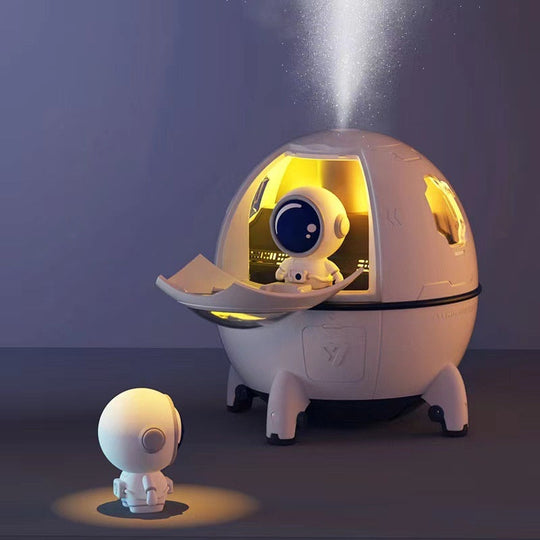 Luftbefeuchter Astronauten-Design mit Nachtlicht und Aroma-Diffusor 4