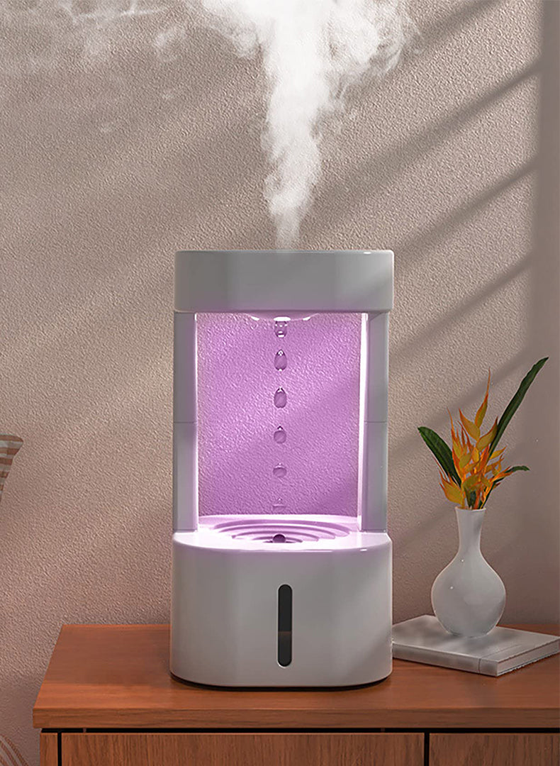 Luftbefeuchter Mit Schwebenden Wassertröpfchen Für Schlafzimmer Und Wohnräume 3
