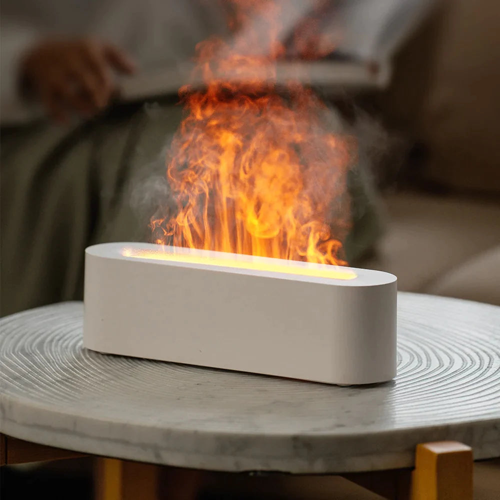 Luftbefeuchter mit Flammeneffekt für ein gemütliches Ambiente 5