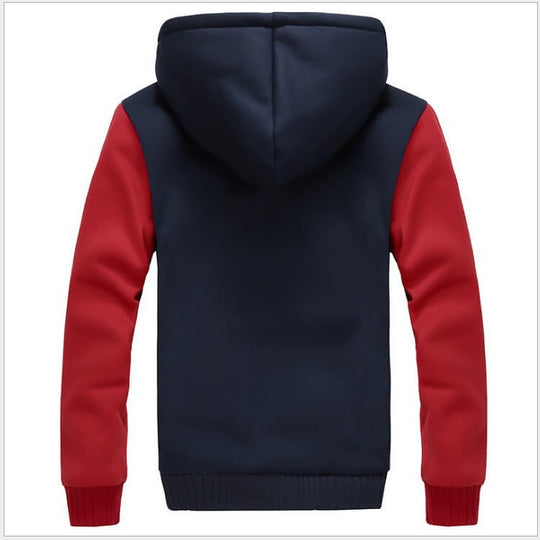 Männer Winter Fleece Jacke