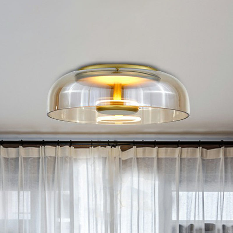 Moderne Deckenleuchte Dimmbar LED Schalenform für Wohnzimmer Schlafzimmer 4