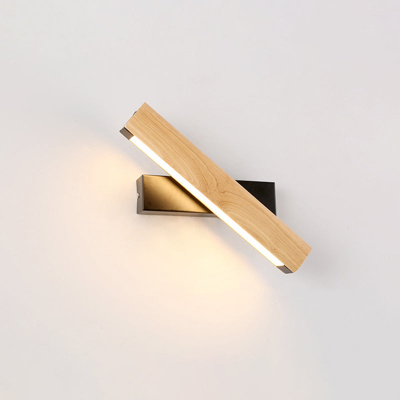 Moderne LED Wandleuchte Innen für Schlafzimmer und Leseecken, Schlankes Design mit Drehbarer Lichtfunktion 0