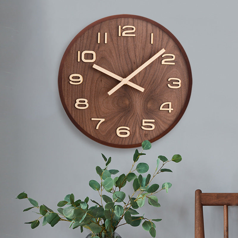 Moderne Wanduhr Groß – Geräuschloser Hingucker für Stilvolle Räume 1
