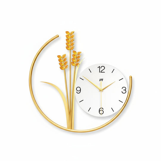 Moderne Wanduhr Rund für Wohnzimmer und Büro mit Einzigartigem Design 0