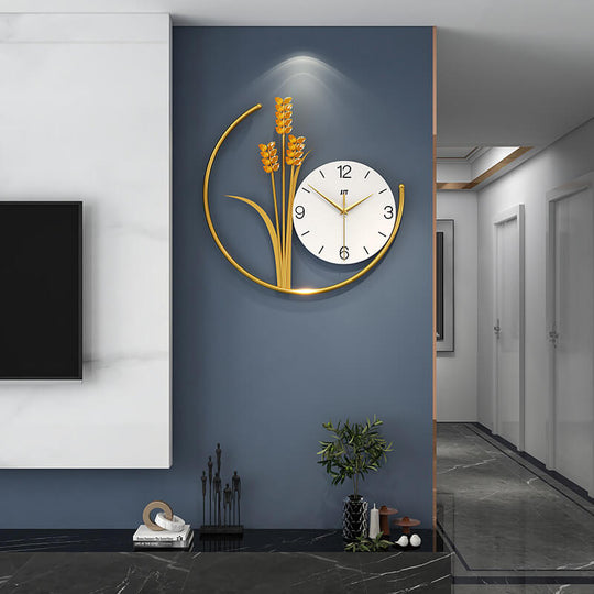 Moderne Wanduhr Rund für Wohnzimmer und Büro mit Einzigartigem Design 2