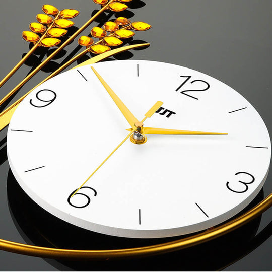 Moderne Wanduhr Rund für Wohnzimmer und Büro mit Einzigartigem Design 5