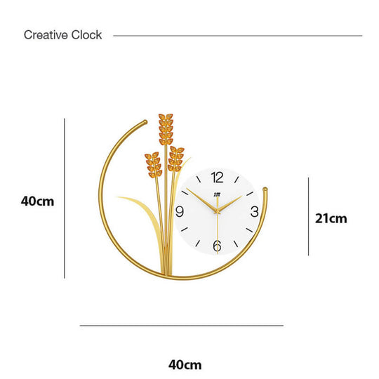 Moderne Wanduhr Rund für Wohnzimmer und Büro mit Einzigartigem Design 7
