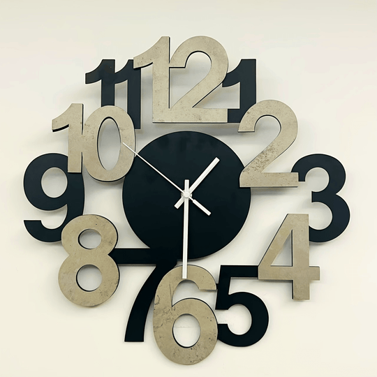 Moderne Wanduhr für Männer und Frauen – Asymmetrisches Design 2
