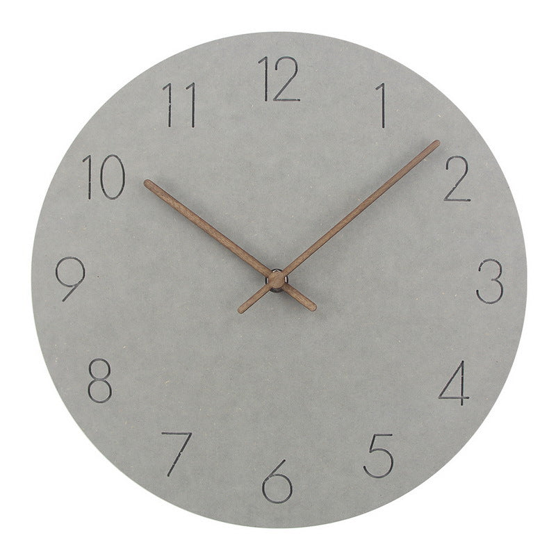 Moderne Wanduhr für Skandinavisches Wohndekor Minimalistisch 29 cm 5