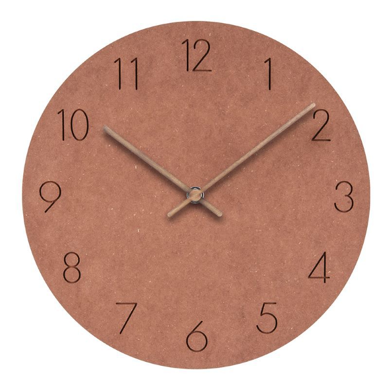 Moderne Wanduhr für Skandinavisches Wohndekor Minimalistisch 29 cm 6