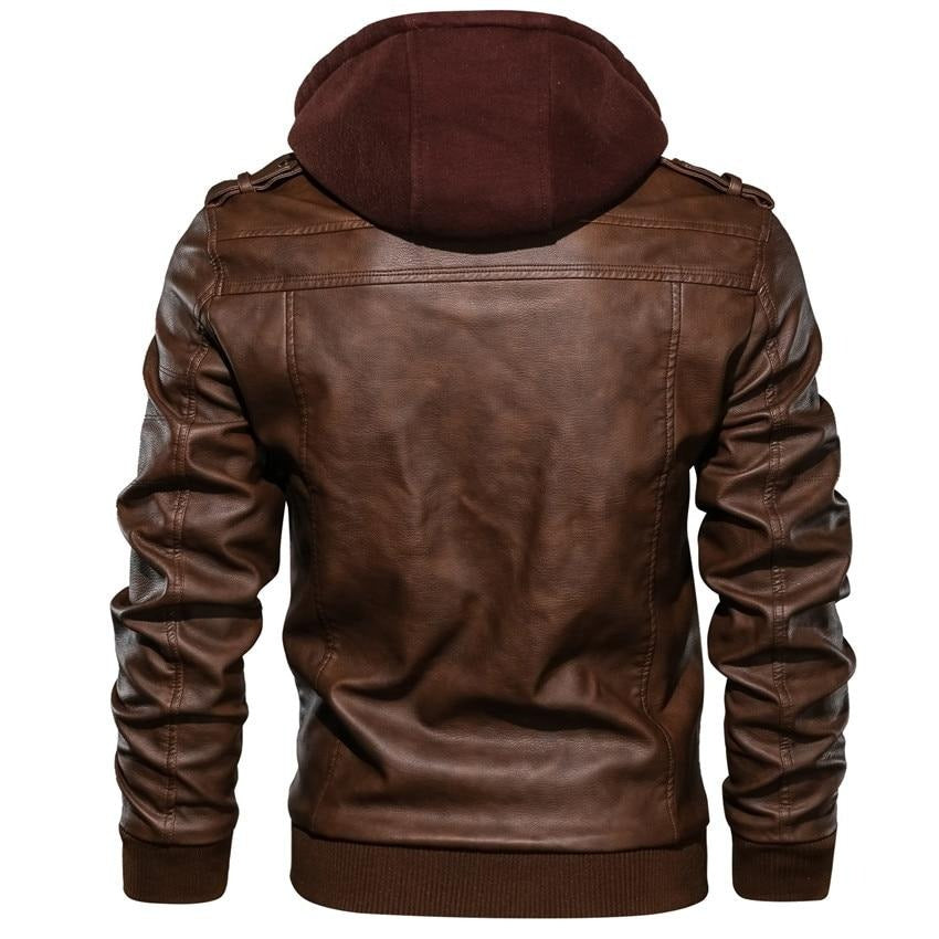 Motorrad-Lederjacke Für Männer