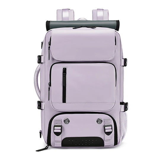Reiserucksack Herren Damen mit USB-Anschluss und Schuhfach für Reisen Handgepäck 9