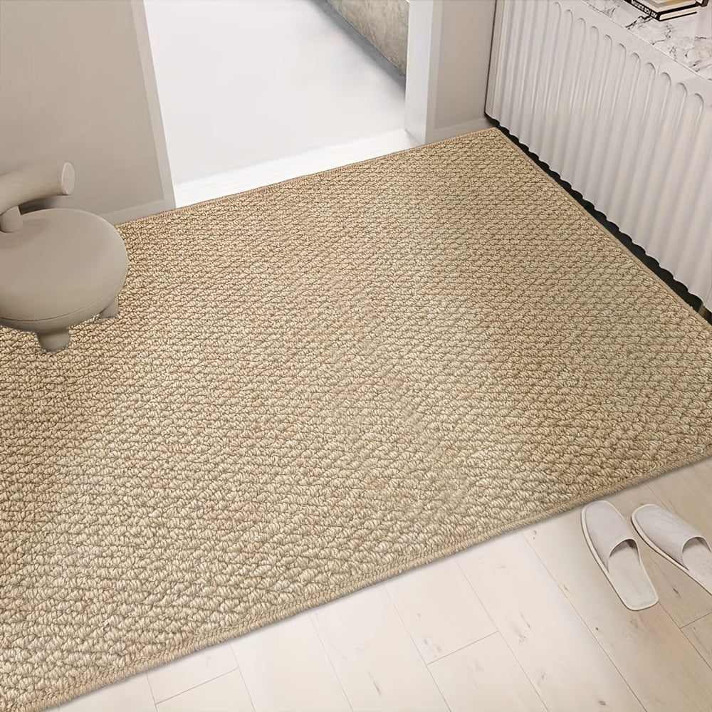Rutschfeste Fußmatte Innen Außen Schmutzfangmatte Waschbar für Eingänge 50x80 cm 10