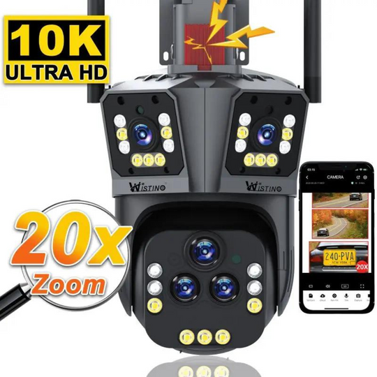 Sicherheitskamera 10K mit 20MP und 20-fachem Zoom 1