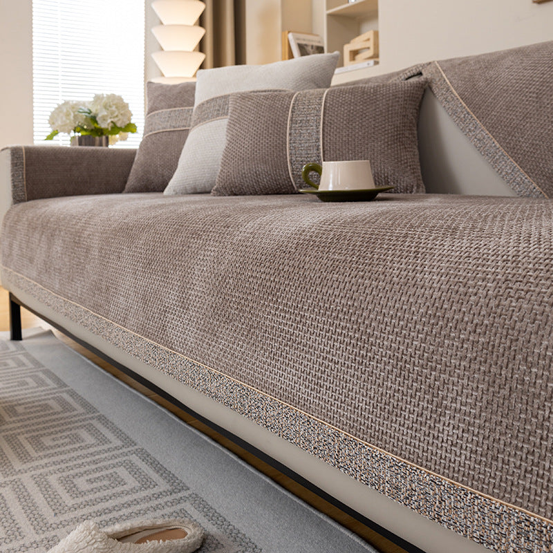 Sofa Abdeckung Mit Rutschfester Unterseite Für Stilvollen Schutz 3