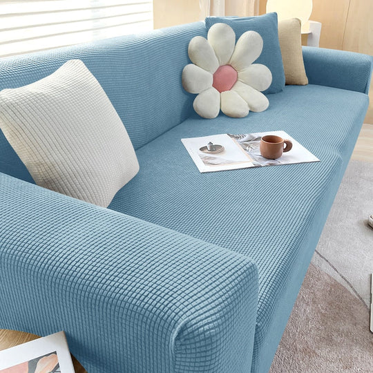 Sofa Husse Stretch für stilvollen Schutz 11