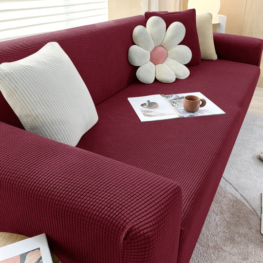 Sofa Husse Stretch für stilvollen Schutz 12