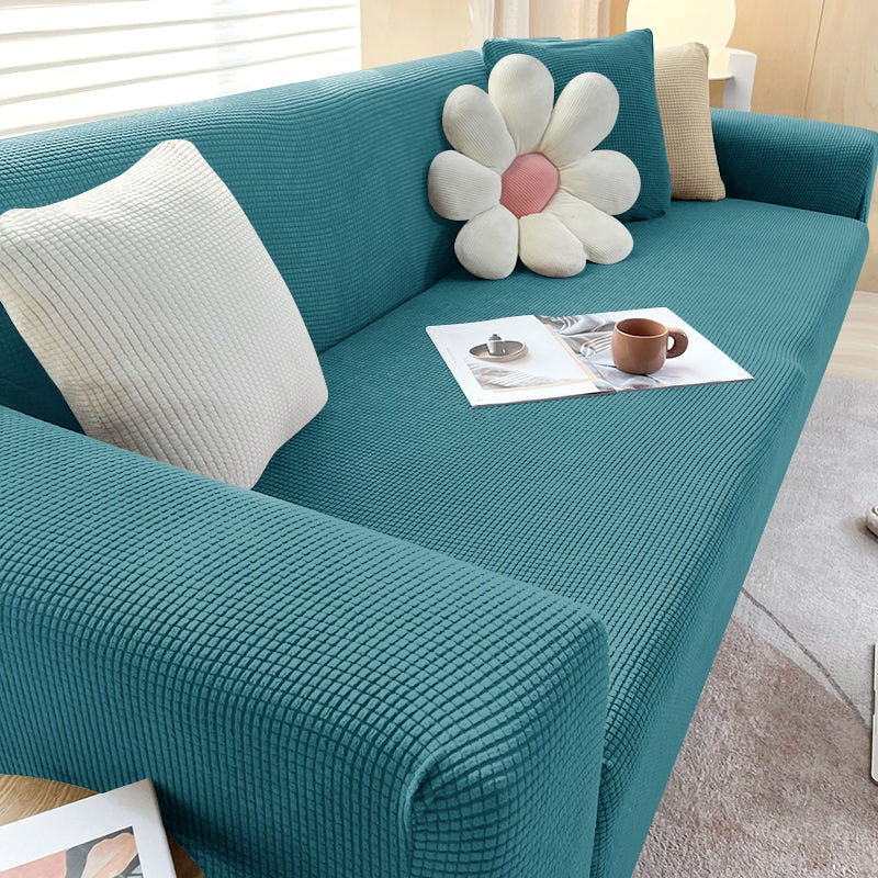 Sofa Husse Stretch für stilvollen Schutz 8