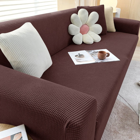 Sofa Husse Stretch für stilvollen Schutz 9