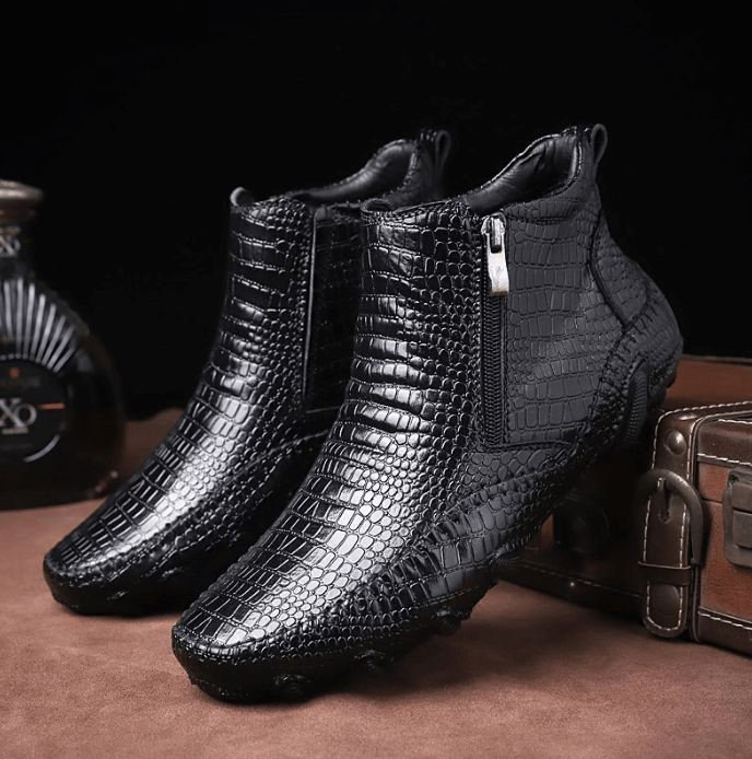 Stiefel Aus Rindsleder