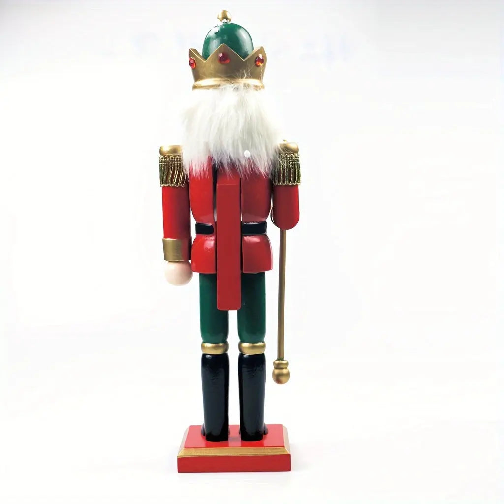 Traditioneller Nussknacker König 30 cm für Weihnachtsdekoration 7
