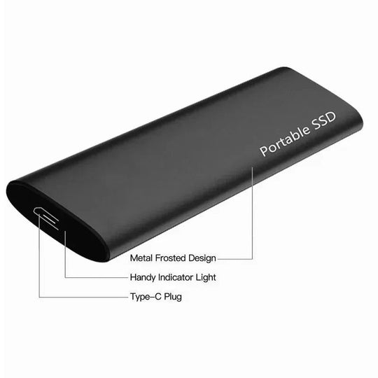 Tragbare USB-C Festplatte 4 TB 8